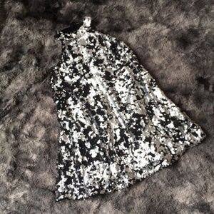 Tobi Sequin Halter Mini Dress